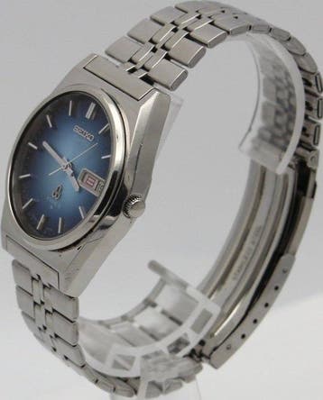 Seiko - Type II Blue Sunburst Dial Vintage Quartz Watch -