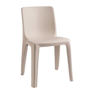 Stoel | DENVER | Kunststof | Beige | In-/Outdoor |, Verzenden, Nieuw in verpakking