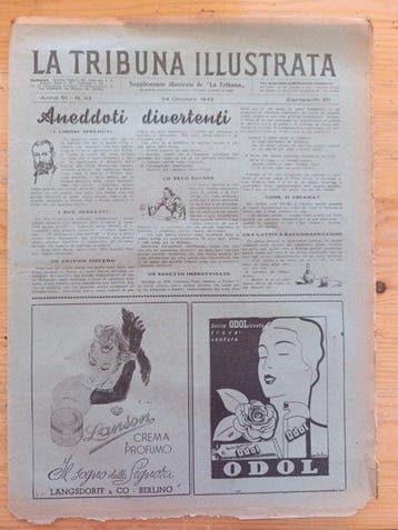 Lotto di 10 Riviste Storiche Illustrate 1943-1955 – La