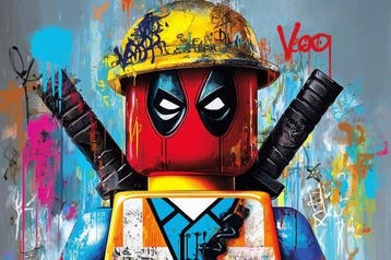 IPR Graph - Caos en bloques – Lego Deadpool, Nieuw