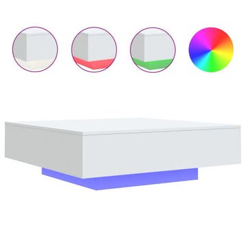 LED Salontafel wit - Tweede kansje, OP = OP!, Verzenden