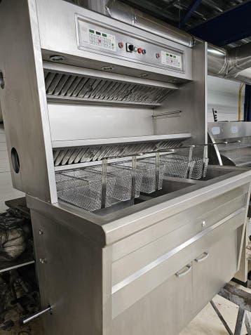 Gereviseerde Florigo bakwand friteuse 1x3M 1x2M Hoog rendeme, Ophalen of Verzenden, Nieuw in verpakking