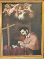 Italiaanse school (XVII) - San Carlo Borromeo in preghiera