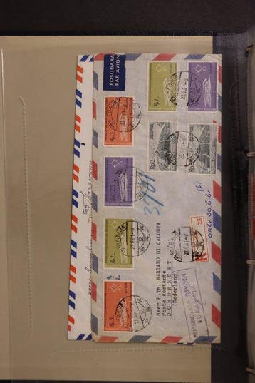 Indonesië 1960/1965 - 40 aangetekende brieven - met mooie