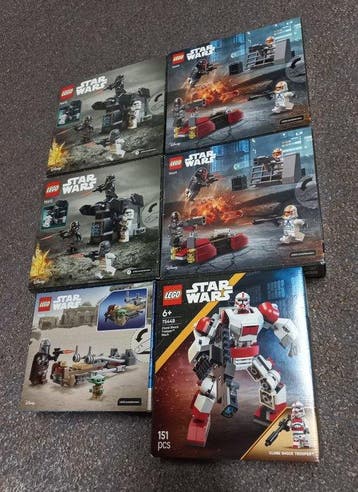 Lego Set - Star Wars - Star Wars sets , 75449 , 75412 ,, Nieuw