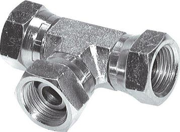 T-Koppeling G1/2 '' Binnendraad Staal Hydrauliek 300bar, Verzenden, Nieuw