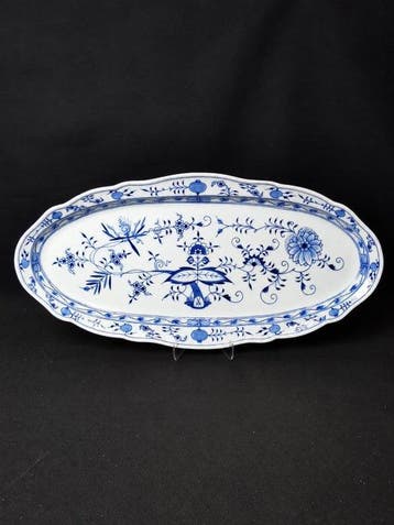 Meissen - Cipolla blu - Piatto da pesce - L.56cm - XX secolo