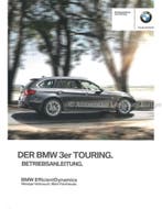 2013 BMW 3 SERIE TOURING INSTRUCTIEBOEKJE DUITS