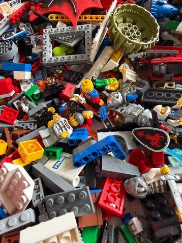 Lego Stenen - Stenen poppetjes enz, Nieuw