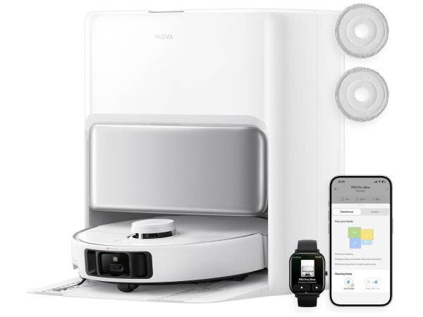 Veiling - MOVA P50 Pro Ultra Robotstofzuiger met Dweilfuncti, Electroménager, Aspirateurs