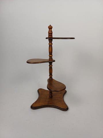 Table à plantes - Bois - Étagère réglable
