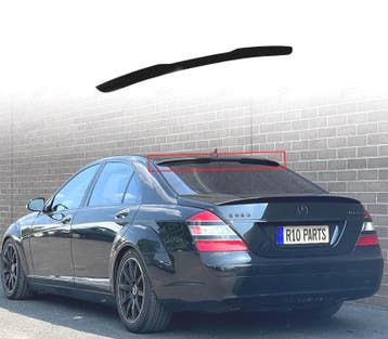 AILERON MERCEDES CLASSE S W221 05-13 LOOK AMG NOIR BRILLANT, Verzenden, Nieuw