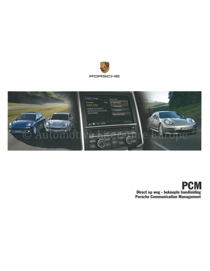 2011 PORSCHE PCM VERKORT INSTRUCTIEBOEKJE NEDERLANDS, Autos : Divers, Modes d'emploi & Notices d'utilisation