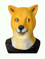 Hondenmasker Akita, Verzenden, Nieuw
