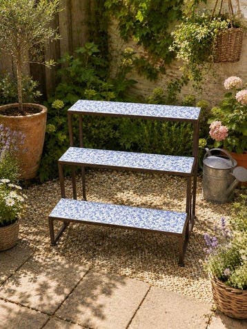 Étagère - Métal, Céramique - Décoration de jardin de luxe