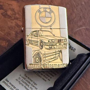 Zippo - BMW M Performance E30 - Aansteker - Staal