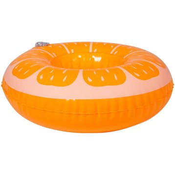Opblaas Sinaasappel Bekerhouder 17cm, Verzenden, Nieuw