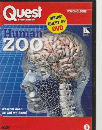 Quest braintainment human zoo - Waarom doen we wat we doen?, Cd's en Dvd's, Ophalen of Verzenden, Nieuw in verpakking