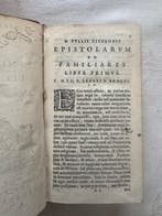 Cicéron - Epistolarum ad familiares libri XVI, - 1658