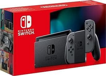 Nintendo Switch Console Set Grijs V2 in Doos (Nette Staat), Games en Spelcomputers, Spelcomputers | Nintendo Switch, Zo goed als nieuw