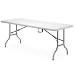 Inklapbare Buffettafel | CATERING | Kunststof/Metaal | Wit, Verzenden