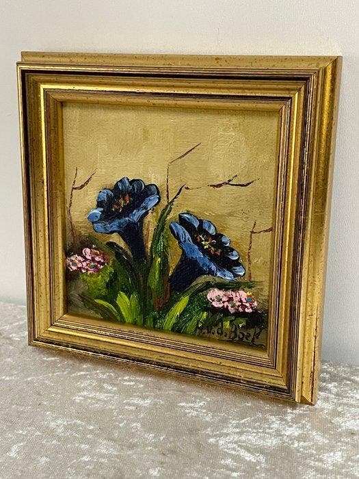 Annie van de Boel (1925-2011) - Schilderij bloemen stilleven, Antiek en Kunst, Curiosa en Brocante