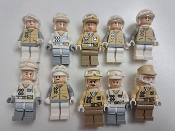 Lego Minifiguur - Star Wars - Hoth Rebel Troopers