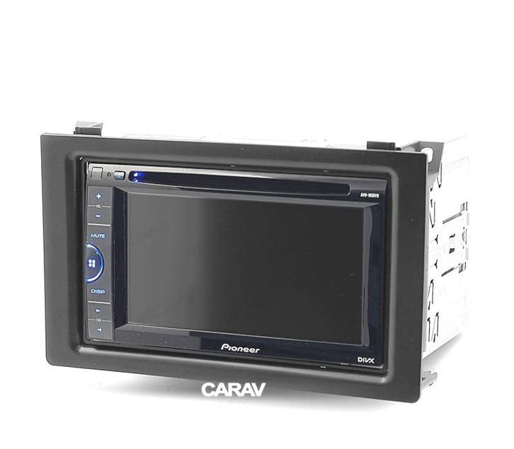 FACADE AUTORADIO 2-DIN NOIR POUR SAAB 9-3, Auto diversen, Autoradio's, Verzenden