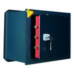 Muurkluis Technomax Gold GK 6L met dubbelbaard sleutelslot, Verzenden, Nieuw, Brandkast