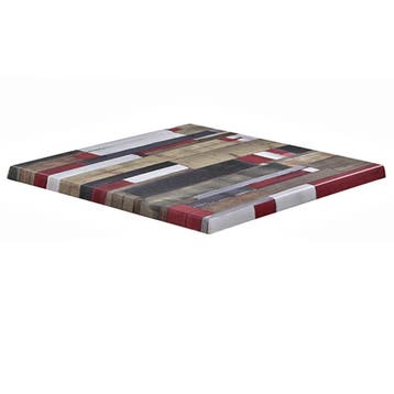 Tafelblad | REDDENWOOD | Rood | In-/Outdoor |, Verzenden, Nieuw in verpakking