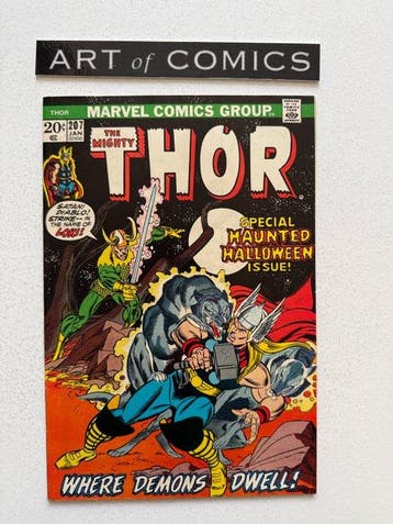 The Mighty Thor #207, #208, #216, #219, #220, #256, #312,, Nieuw