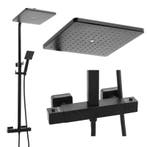 Douchekraan Zwart | Messing | A-kwaliteit | Beste Prijs, Minder dan 200 m³ per uur, Nieuw, Ophalen of Verzenden, Inbouw