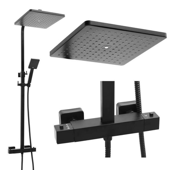 Douchekraan Zwart | Messing | A-kwaliteit | Beste Prijs, Electroménager, Hottes, Enlèvement ou Envoi