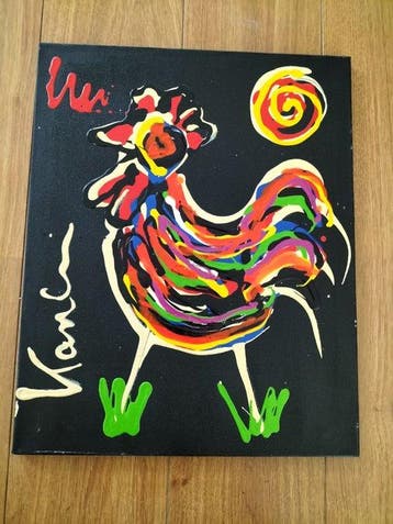 Jacob Kanbier (1949-2020) - Le Coq, Antiquités & Art
