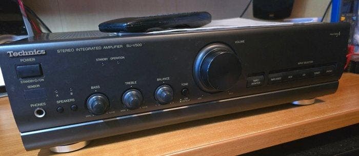 Technics - SU-V500E-K Solid state geïntegreerde versterker, Audio, Tv en Foto, Radio's