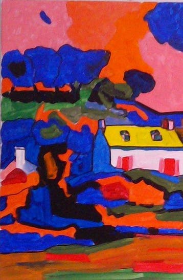Yves Decaudan - La maison jaune