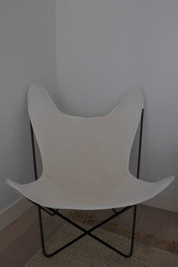 Chaise - Chaise papillon Butterfly (3107) - Toile, Acier,