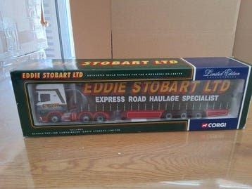 Corgi 1:50 - Camion miniature - Scania Topline Curtainside -, Hobby en Vrije tijd, Nieuw
