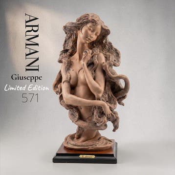 Giuseppe Armani (1935-2006) - Sculpture, Eva col Serpente