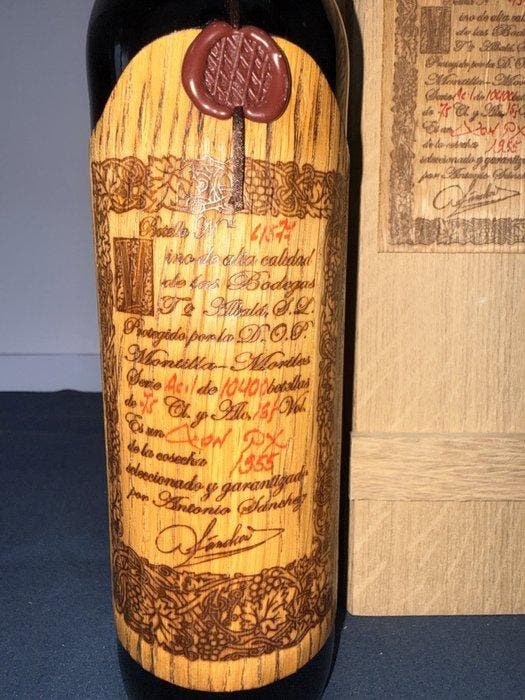 1955 Toro Albalá, Don PX Convento Seleccion -, Collections, Vins