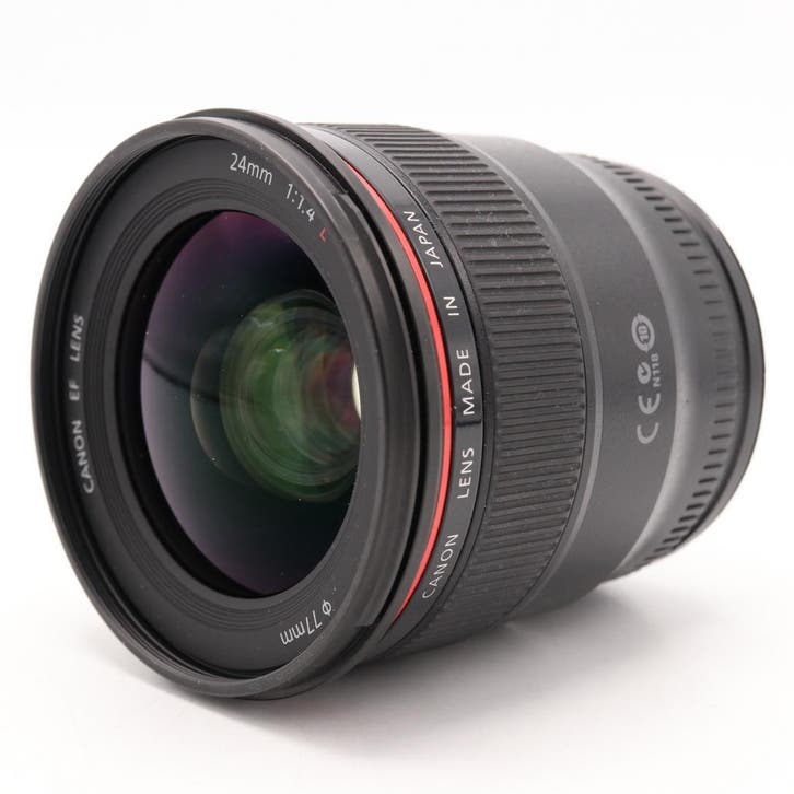 Canon EF 24mm F/1.4 L USM Mark II | Occasion, TV, Hi-fi & Vidéo, Photo | Lentilles & Objectifs, Enlèvement ou Envoi