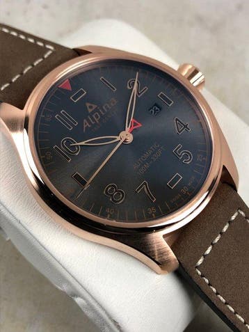 Alpina - Startimer Pilot Automatic - AL-525GG4S24 - Homme -, Nieuw