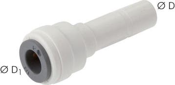 Raccord enfichable 5/32 x 6mm avec bouchon en POM EPDM [10, Verzenden