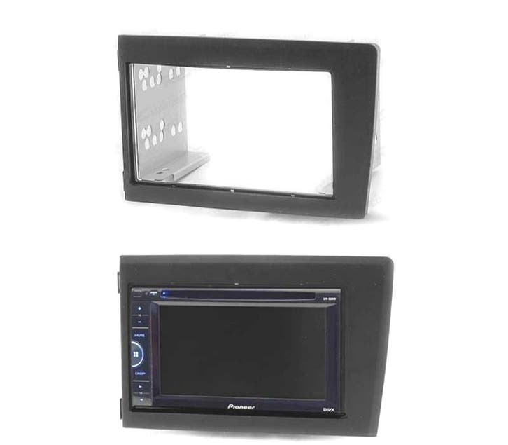 FACADE AUTORADIO 2-DIN NOIR POUR VOLVO S60 00-04 V70 XC70 01, Autos : Divers, Autoradios, Envoi
