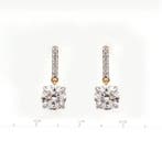 Ring - 14 karaat Geel goud - 2.10ct. tw. Diamant (Lab-grown)