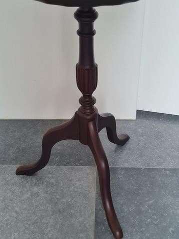 Bijzettafel - Elegante tripode wijntafel - bijzettafel -, Antiek en Kunst