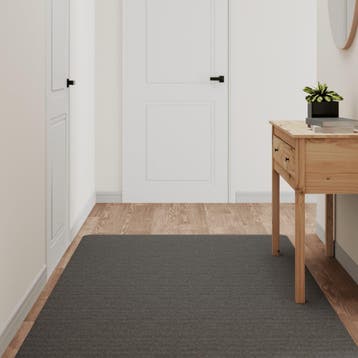 vidaXL Tapijtloper 100x180 cm antracietkleurig, Maison & Meubles, Verzenden