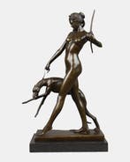 After Edward McCartan (1879-1947) - sculptuur, Goddess Diana