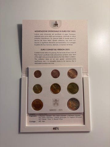 Vaticaan. Year Set (BU) 2025 (Zonder minimumprijs)