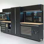 Datona Werkplaatsinrichting PREMIUM met eiken werkblad -, Ophalen of Verzenden, Nieuw